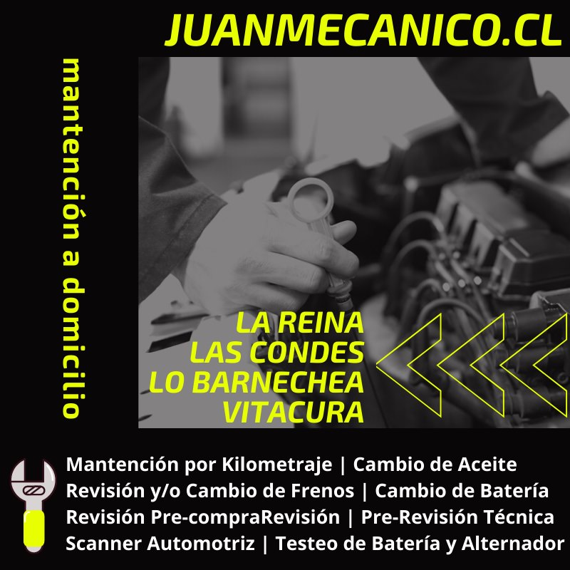 JuanMecanico.cl | Mantención de Autos a Domicilio en Las Condes